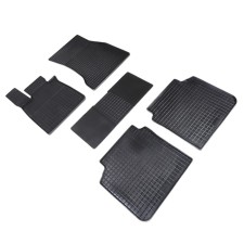Rubber rugs ’grid’ for BMW 7 Ser2 VI 4WD, 2015-