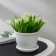 Pot with the pallet "Athena", 500 ml, white color