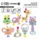 A set of rattles "Gather me", 7 pcs, delicate colors, crush me