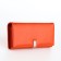 Women's wallet on magnets, red color