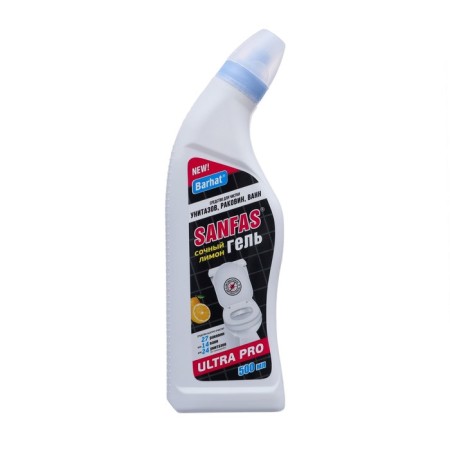 Cleaner Ultra Sanfas, for the bathroom, juicy lemon, 500 ml
