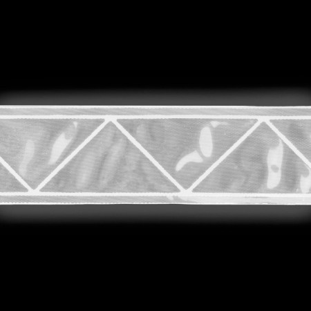 Reflective tape, 2.5 cm, 10 ± 1 m, white color-2