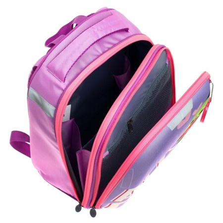 School backpack, 37 x 28 x 19 cm, calligrata to "avocado"-12