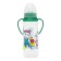A bottle for feeding with handles and silicone nipple, 250 ml, from 6 months, MIX color