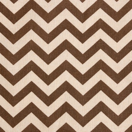 Baby Dolyana 145x145cm, zigzag ts. Brown, 100%PE, matting 200 g/m-6