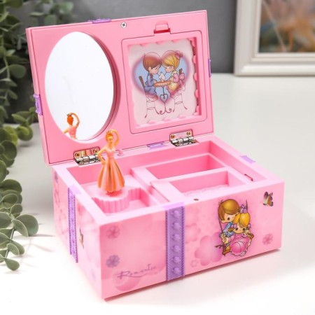 Musical Mechanical Mechanical "Gift" MIX 11x7.5x15.5 cm-4