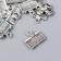 Decor Metal for creativity "Camera" silver G140B701 1.4x1.5 cm