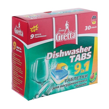 Babels for dishwashers Frau Gretta 9 in 1, 30 pcs-4