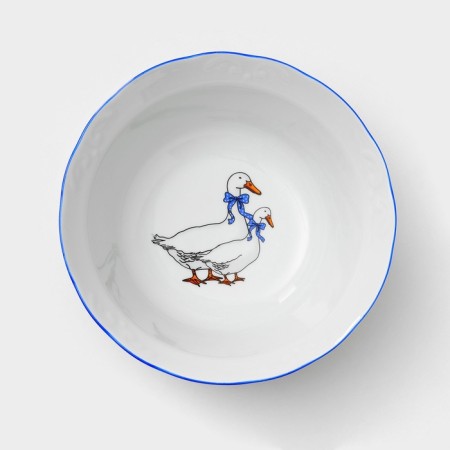 Service Porcelain table "Geese", 48 items-4