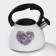 A kettle with a stainless steel whistle “Heart”, 3 l, with an indicator of heating