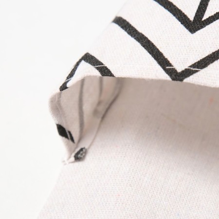 Pocket textile color white 3 compartments, 57x19 cm-5