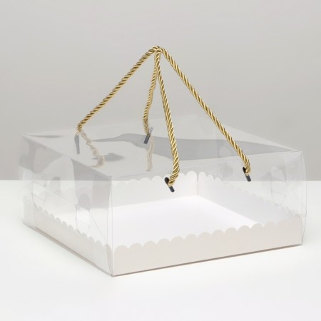 Confectionery packaging for roll, white 22 x 22 x 10