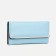 Women's wallet for magnet, department for bills, for cards, for coins, blue color