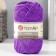 Yarn "etamin" 100% acrylic 180m/30g (431 purple)