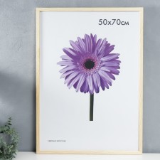 Photo frame Sasha 50x70 cm unpainted (plastic screen)