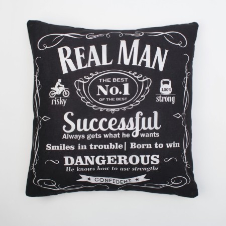 Bed linen "Ethel" 2 SP Real Man 175x215 cm, 200x220 cm, 50x70+3 cm - 2 pcs-8
