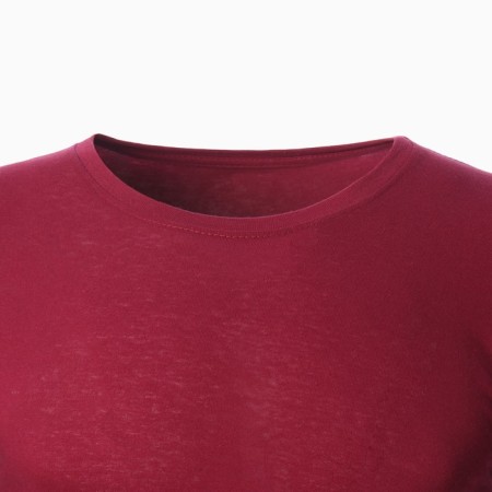 T -shirt male, burgundy color, size 50-6