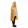 Carnival cloak of children, satin, color golden length 85cm