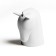 UNICORN toothpick holder, white