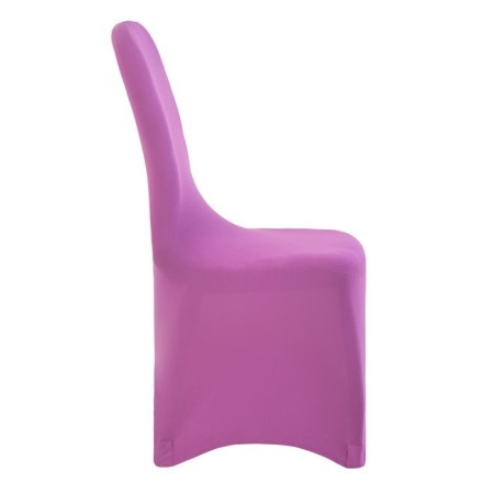 Wedding cover for chair, purple, size 100x40cm-2