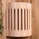 Layer wooden corner "Russian patterns" 31x27x11 cm
