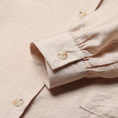 Women's costume (blouse, shorts) minku: casual collection beige color, rr 48-9