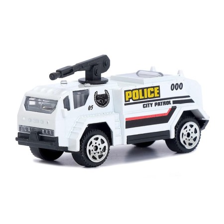 Metal car "Police transport", mix-3