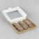 Self -charged box, craft, 21 x 21 x 3 cm, set 5 pcs.