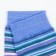 Women's socks, color blue stripes, size 23-25