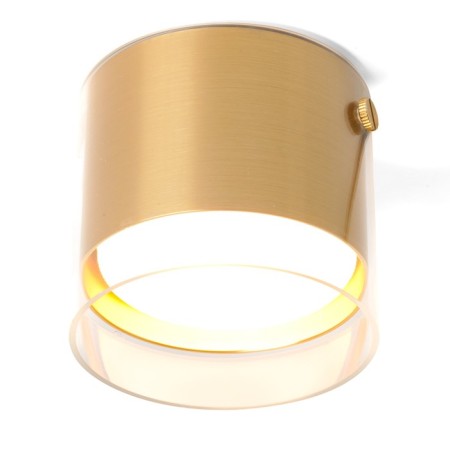 Ceiling light Feron HL389, IP20, GX53, 12 W, 80x80x85 mm, color gold-1
