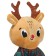 A soft rattle on the ring of "deer", textiles, in a bag, crumb I