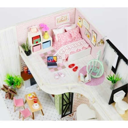 Interior designer Hobby Day Minihouse "Pink Loft", Rumbox-1
