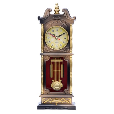 Table hours "Fireplace. Arena" with a pendulum, discrete move, 26 x 8 cm, aa