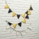 Garland on the Black and Golden tape 400 cm