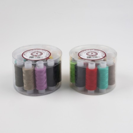 Set of threads 40LS, 170 m, 14 pcs, color mix-3