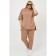 Female suit, size 56, beige color
