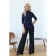 Women's turtleneck, size 42, blue color