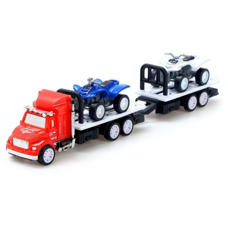 Inertia "carrier" truck with 2 ATVs, mix-6