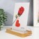 Photo frame 13x18 cm with backlight "Glass Transparent pebbles" USB 16x9x20 cm