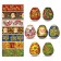 Easter heat -shaped film "Russian" for 7 eggs