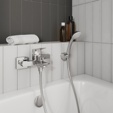 Milardo Atlantic ATLSBC0M02 bath mixer, pour 135 mm, chrome-1