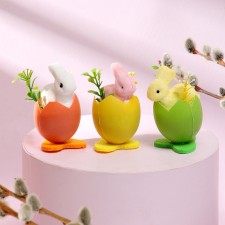 Set for decor Easter 