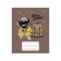 Notebook of 12 sheets in the cage "Back to school", cover coated paper, VD-LK, OFSET block, mix