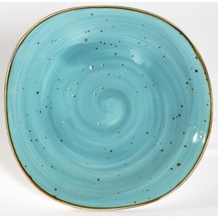 Deep plate Samold "Choir of turquoise", 750 ml, D = 21 cm