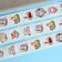 Set of stickers in the roll "Animals", 500 pcs, 2.5 x 2.5 cm