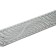 Bar for the cornice "Firebird", height 7 cm, length 25 m, color silver, elegant