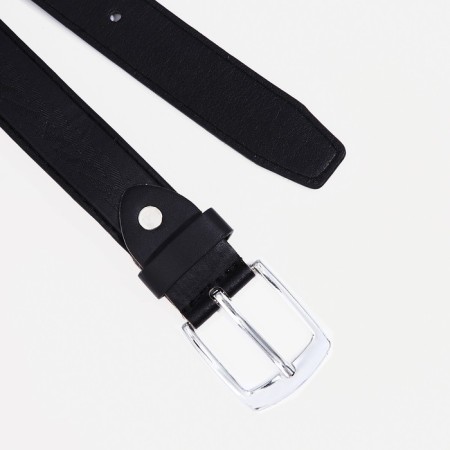 Building belt, width 2.5 cm, screw, buckle metal, black color-1