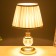 Flot Lamp "Floz" E27 40W gold 24x24x38 cm Risalux