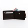 Male purse on a magnet, department for bills, for maps, brown color