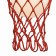 Wall lamp Mantra Basketball, E27, 1x20W, 320x300x370 mm, Matte red color